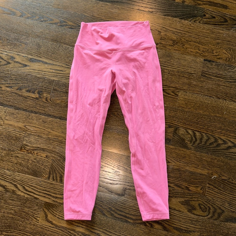 Pink Lululemon leggings